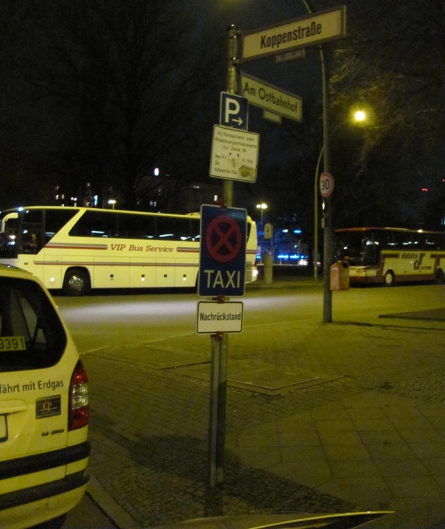 Taxis am Ostbahnhof